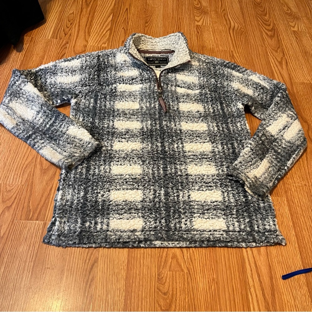 True Grit Sherpa Pullover Soft Cozy Shirt Size‎ Small